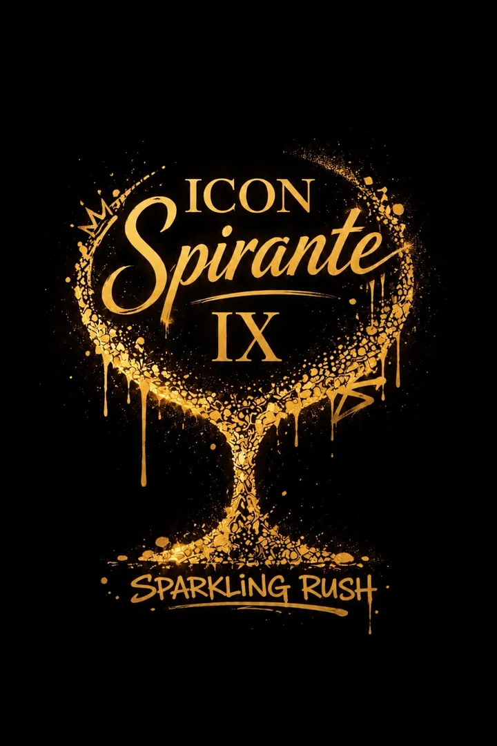 Arany ICON Spirante IX embléma, Sparkling Rush